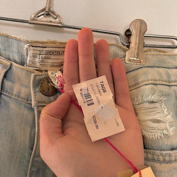 Current Elliot light wash skinny jeans size 23 (00) - Picture 2 of 4